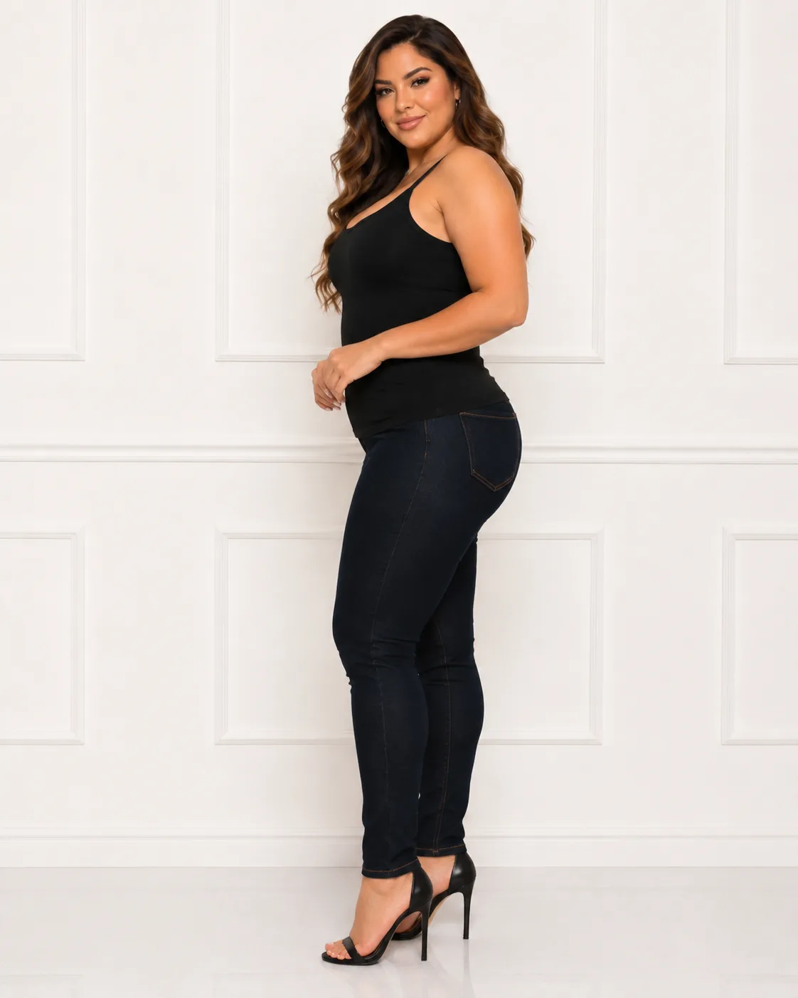 Blusa Feminina Plus Size de Alcinha lado ou costas