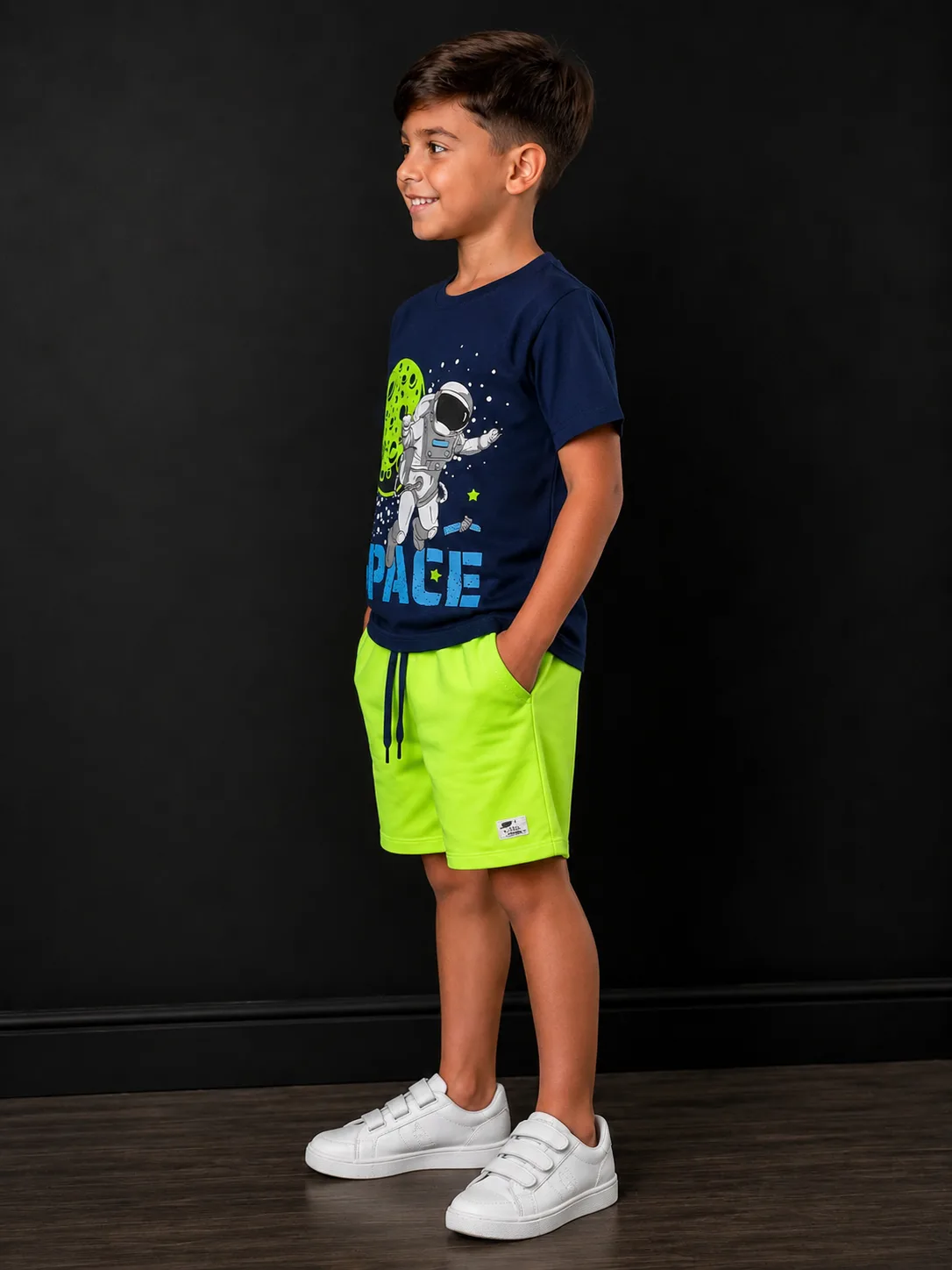 Conjunto Infantil Masculino lado ou costas