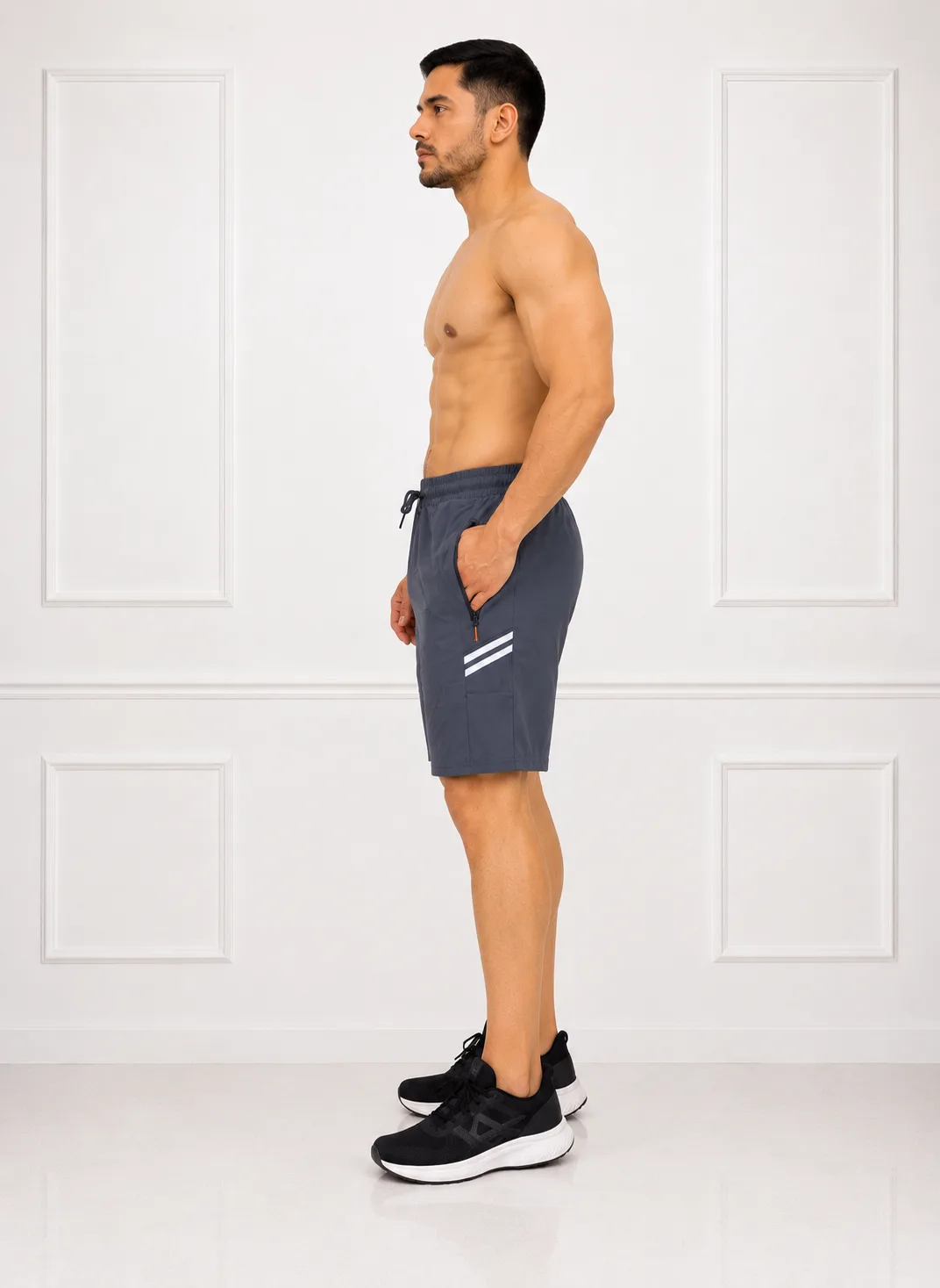 Short Masculino Esportivo lado ou costas