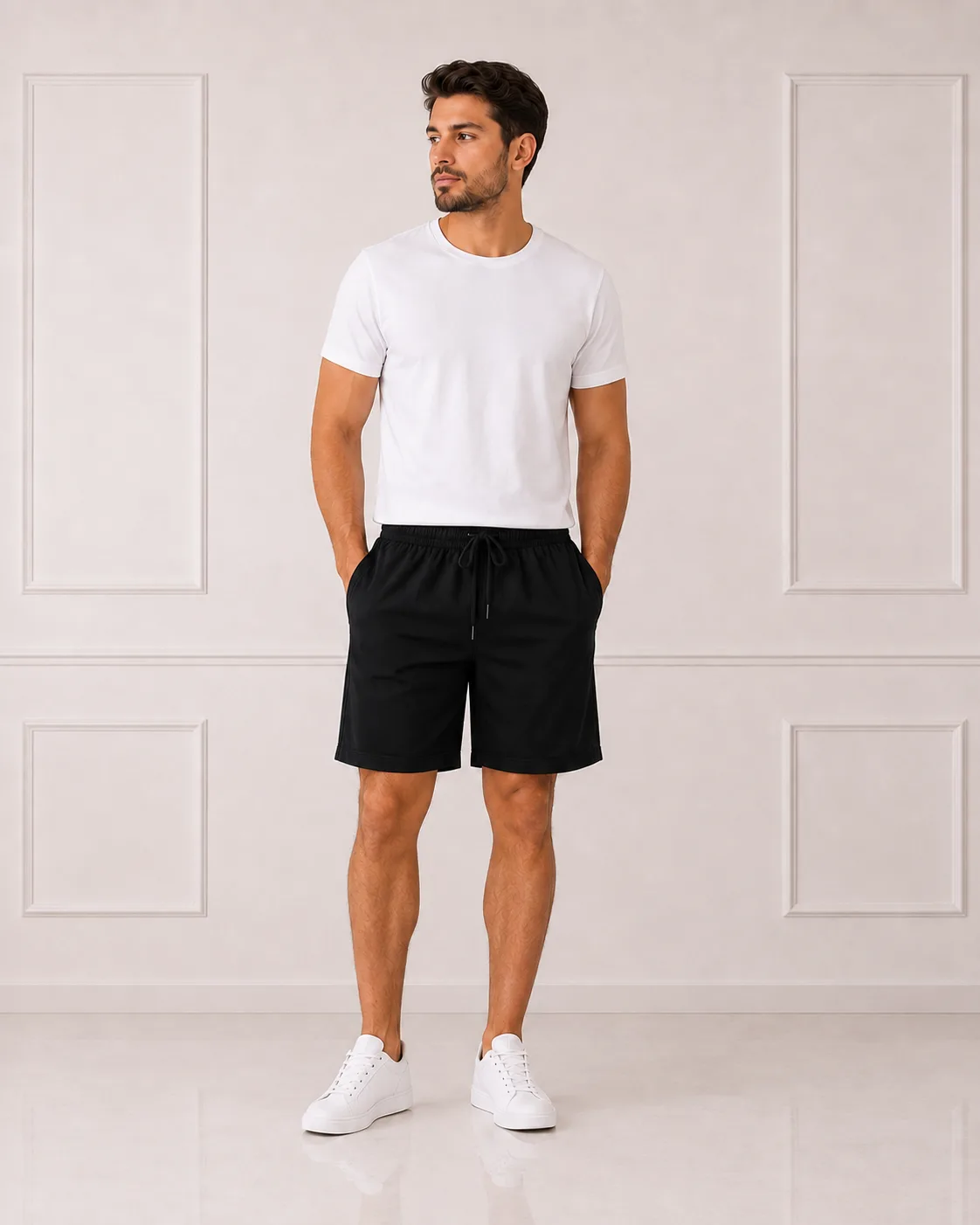 Short Masculino Malha Moda masculina Variadas da Loja Precinho10