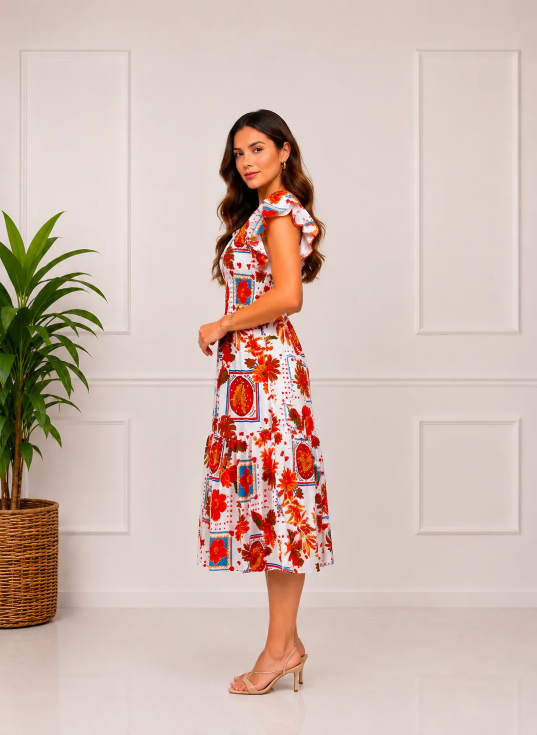 Vestido Lastec Feminino lado ou costas